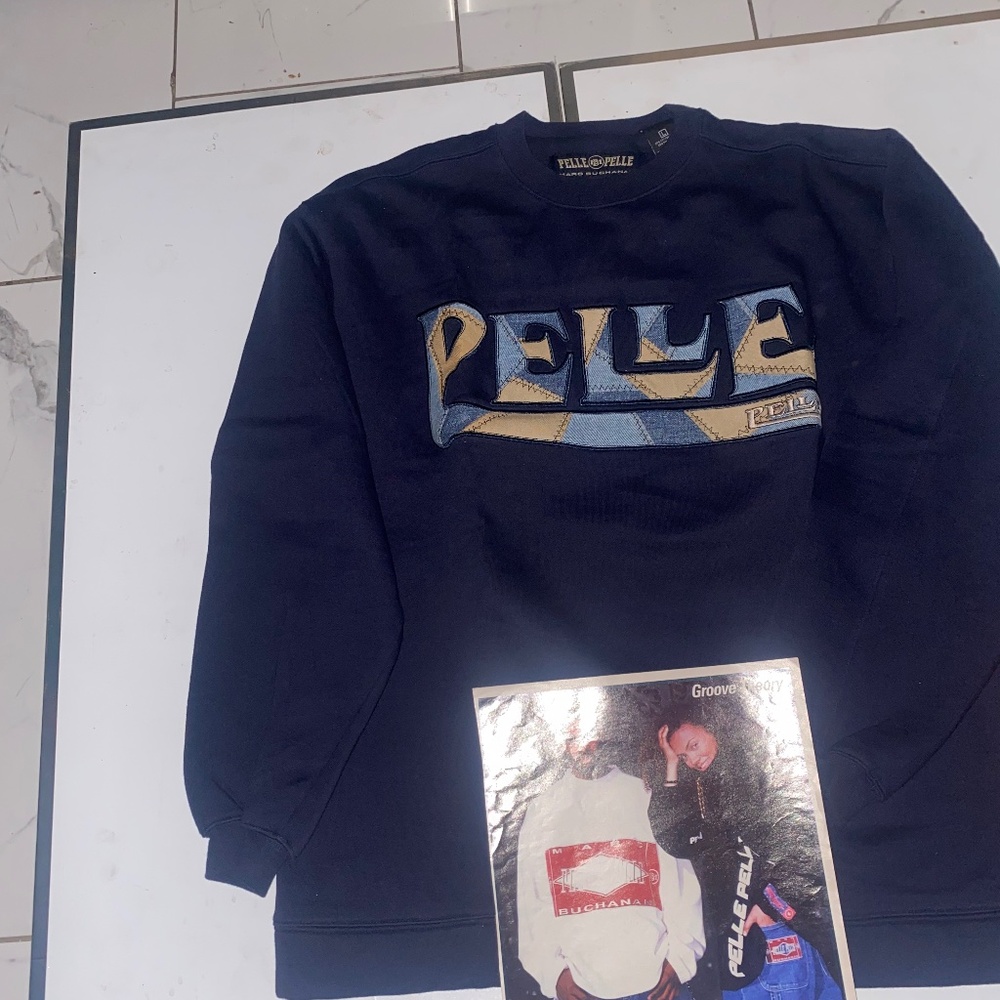 Men’s Pelle Pelle Premium Fashion Sweatshirt Sz XS - Picture 3 of 12